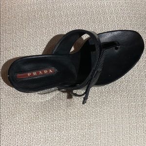 Prada sandals . 3 inch wedge. Size 36